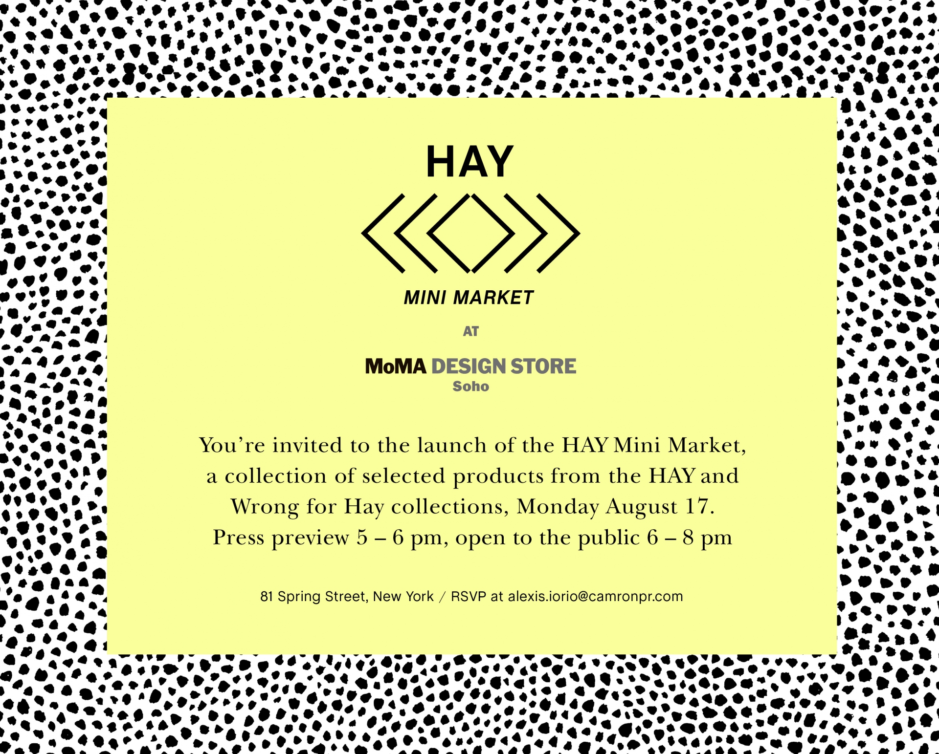  INVITES / HAY