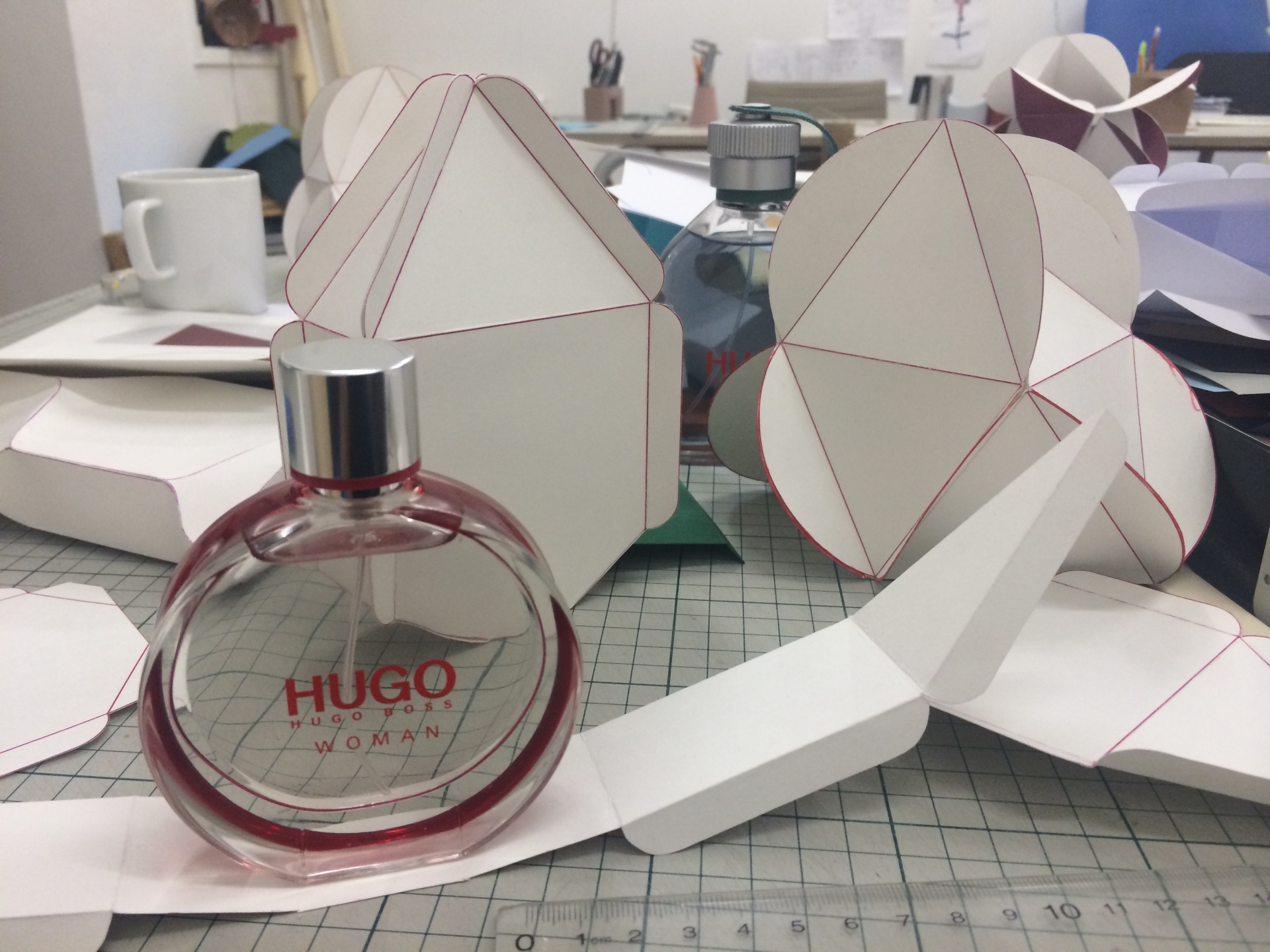 Clara von Zweigbergk PARFUME PACKAGING / HUGO BOSS